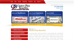 Desktop Screenshot of choiceplusbenefits.com